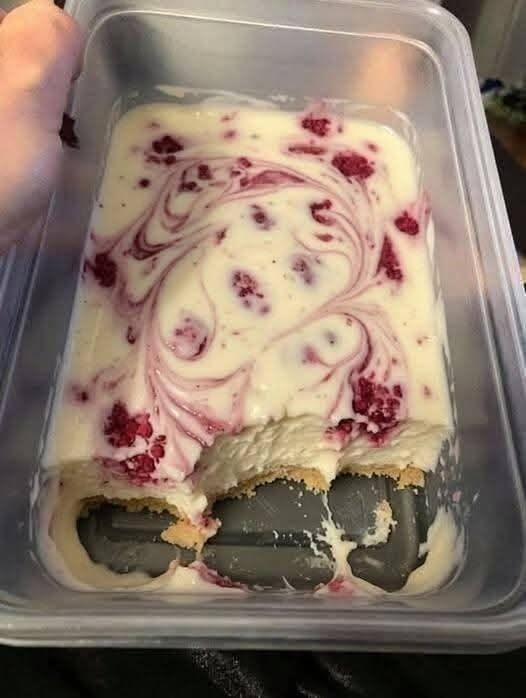 Raspberry White Chocolate Loaf Cake
