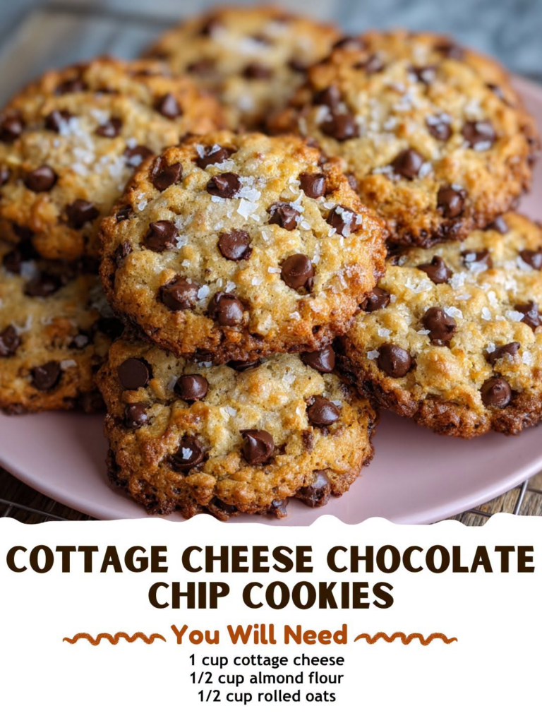 Cottage Cheese Chocolate Chip Cookies