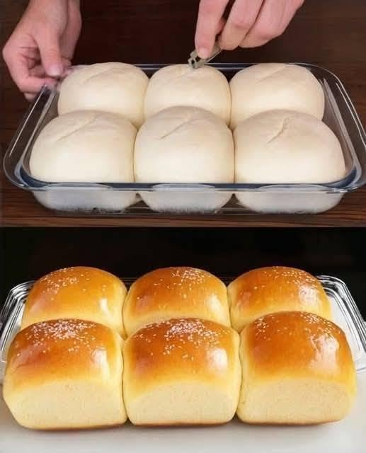 Soft & Fluffy Pull-Apart Milk Bread Rolls