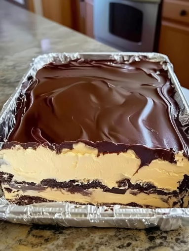 Chocolate Peanut Butter Layer Dessert