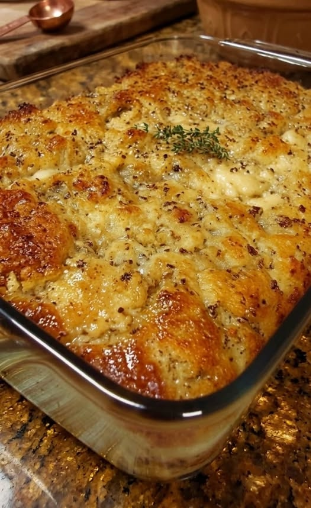 Creamy Cheesy Chicken Bake (Low-Carb Crowd Favorite)