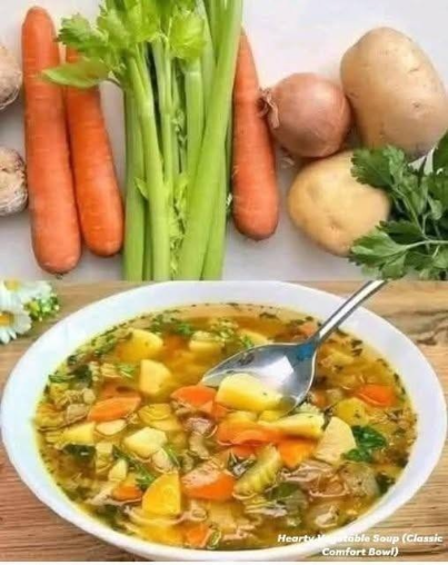 Classic Homemade Vegetable Soup
