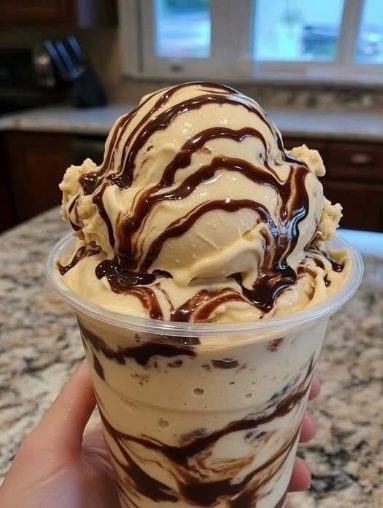Zero-Carb Chocolate Swirl Ice Cream