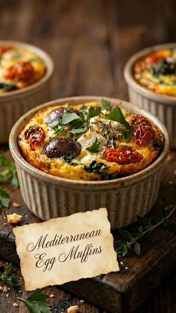 Mediterranean Egg Muffins