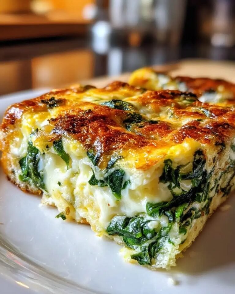 Egg & Spinach Casserole (Easy, Healthy & Versatile)
