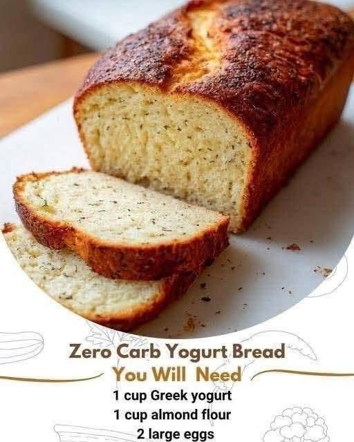 Zero Carb (Low-Carb) Yogurt Bread