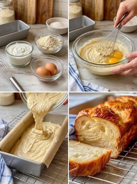 Greek Yogurt Bread (Soft & Moist Loaf)