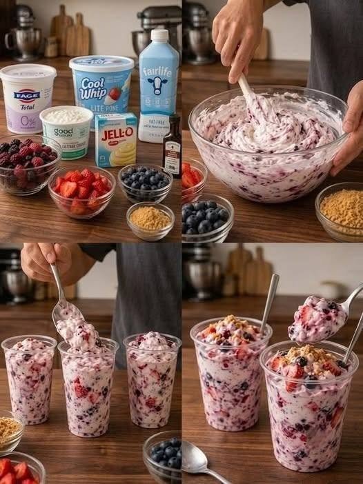 Berry Cheesecake Fluff