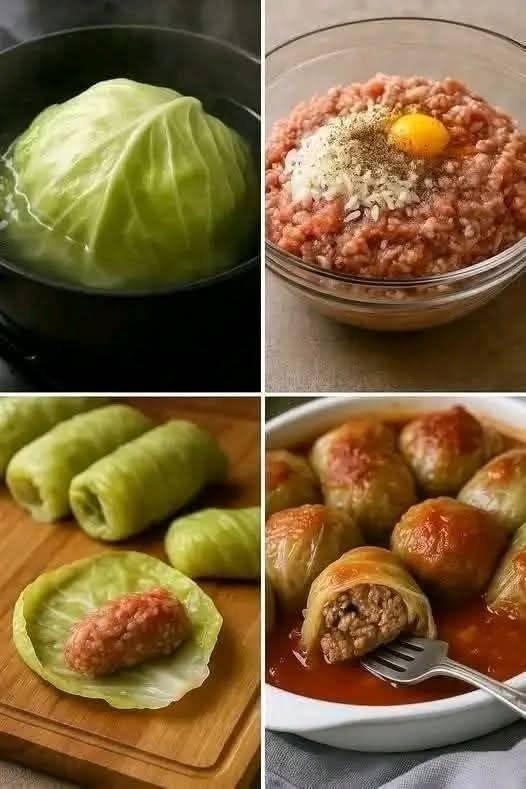 Classic Stuffed Cabbage Rolls