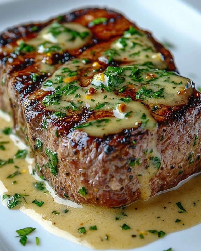 Creamy Garlic Butter Steak