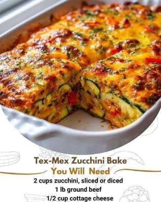 Tex-Mex Zucchini Bake