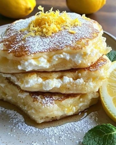 Lemon Ricotta Pancakes