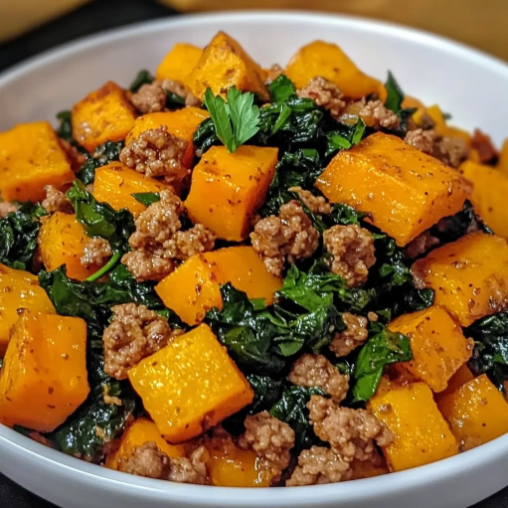 Turkey Sweet Potato Skillet