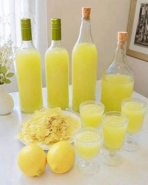 Homemade Lemon Syrup (Lemon Cordial)