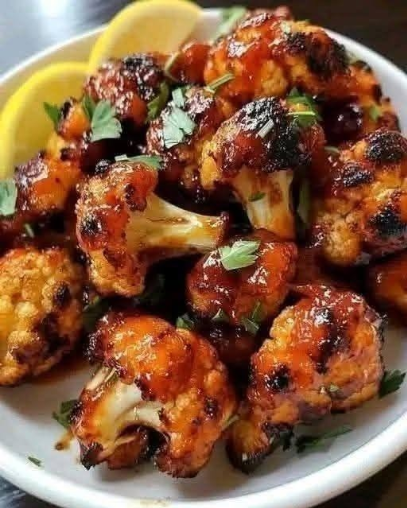 Crispy Roasted Cauliflower Bites
