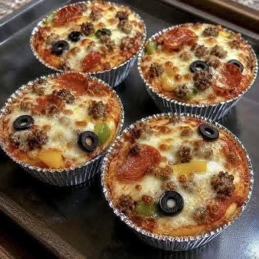 Crustless Pizza Bowls