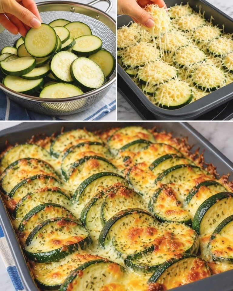 Cheesy Baked Zucchini