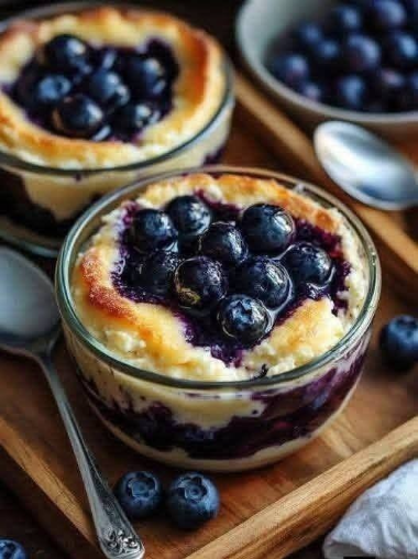 Blueberry Cheesecake Breakfast Cups