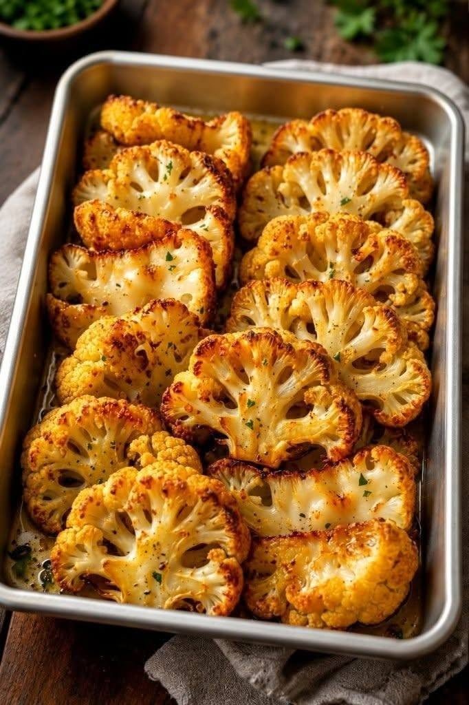 Crispy Roasted Cauliflower