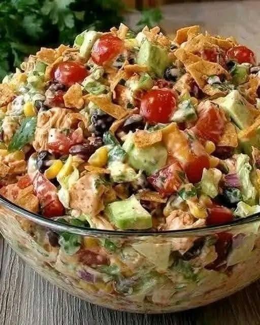 Southwest Chicken Taco Salad