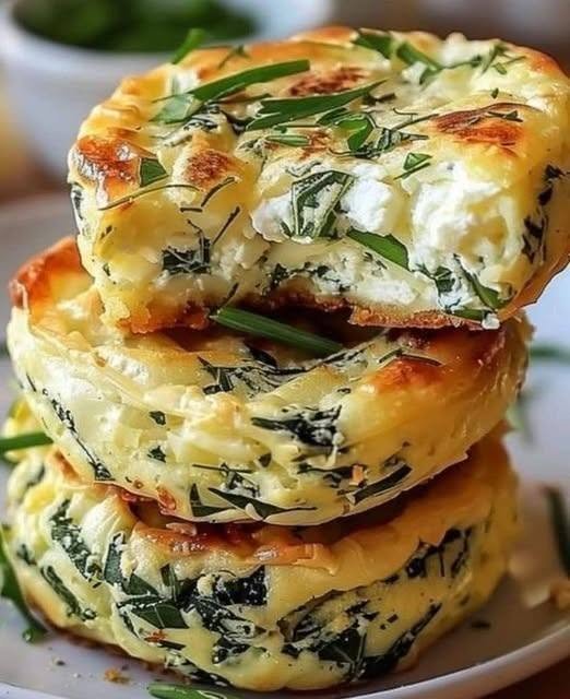 Spinach & Feta Baked Egg Muffins