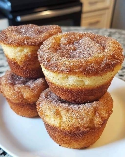 Cinnamon-Sugar Bakery Muffins