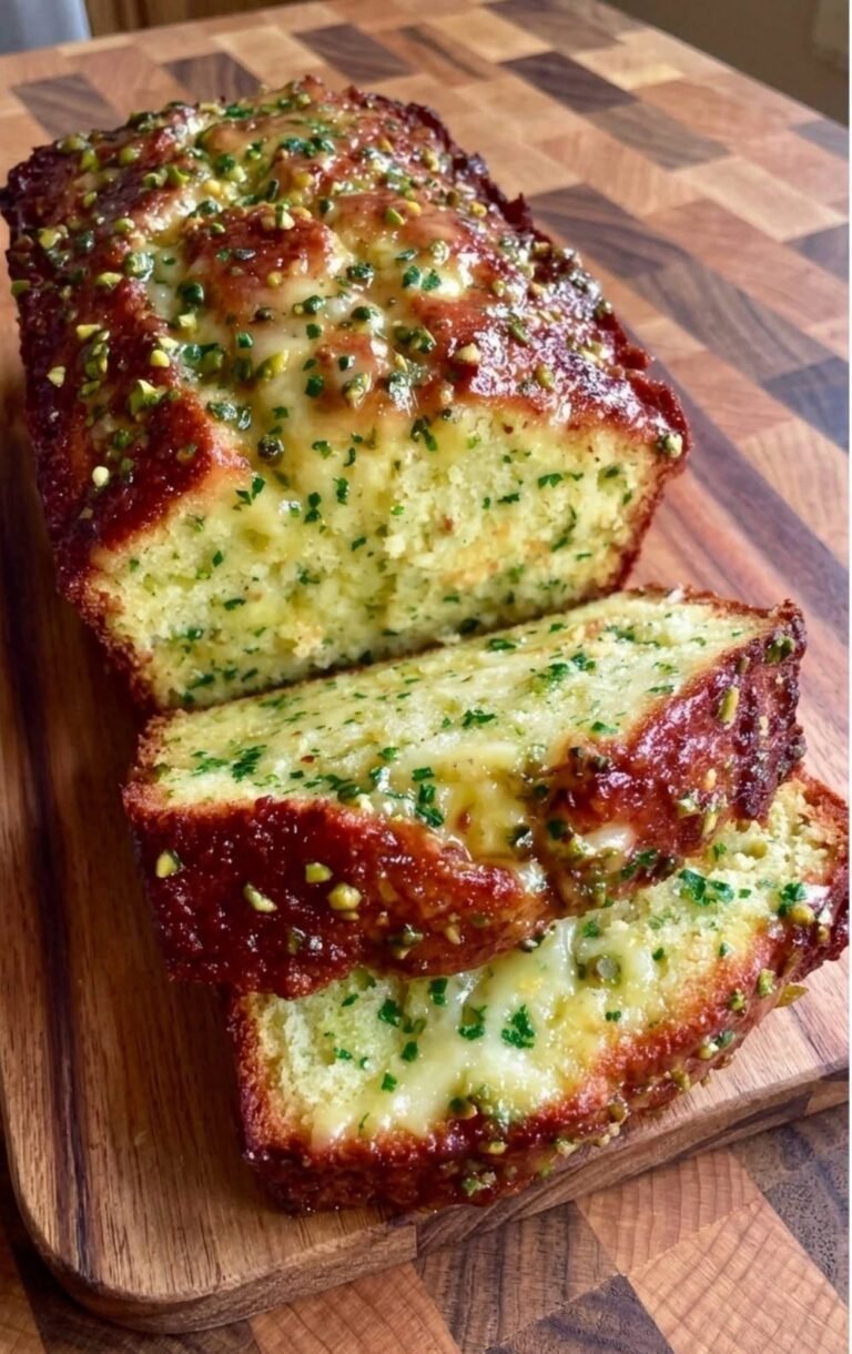 Pistachio Zucchini Bread