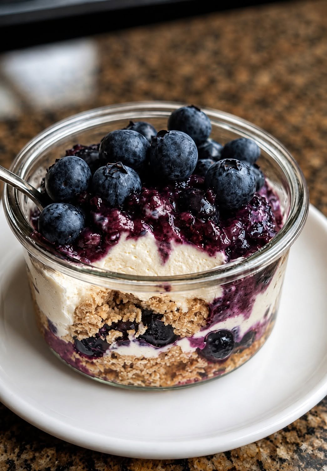 Blueberry Cheesecake Parfait