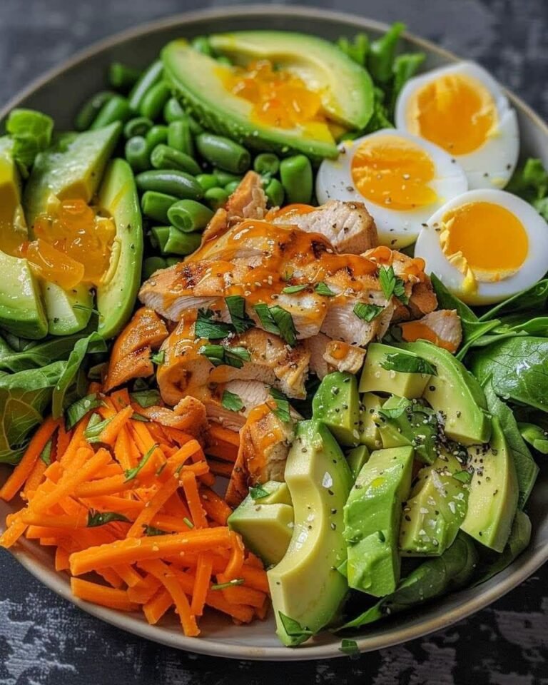 Avocado Salad with Mozzarella, Basil Pesto, Tomatoes & Cucumbers
