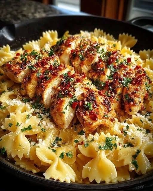 Cowboy Butter Lemon Bowtie Chicken