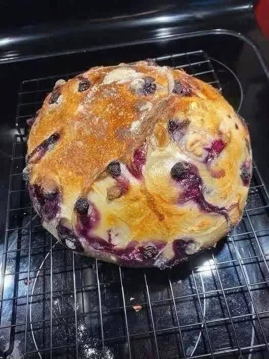 Blueberry Cream Cheese Breakfast Bread
