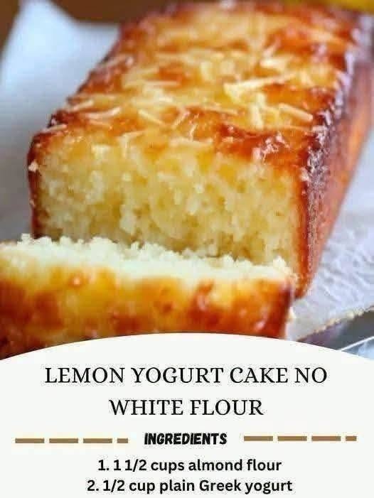 Lemon Yogurt Cake — No White Flour