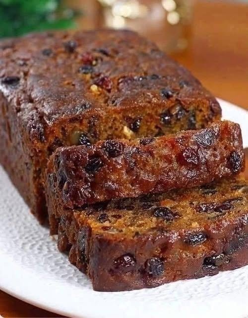 Classic Moist Fruit Cake Loaf
