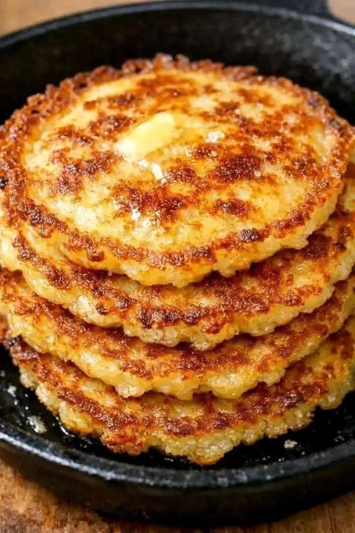 Crispy Golden Potato Pancakes