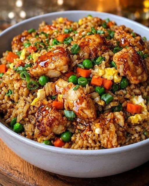 Bang Bang Chicken Fried Rice