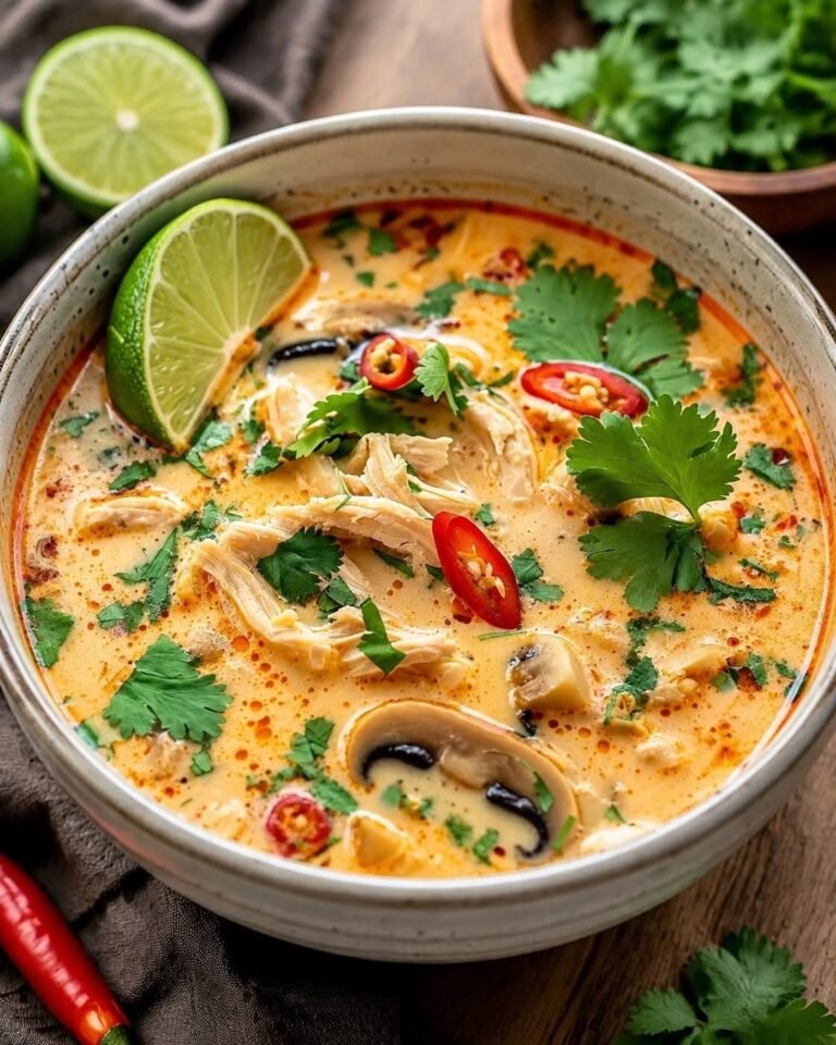 Thai Coconut Chicken Soup (Tom Kha Gai)