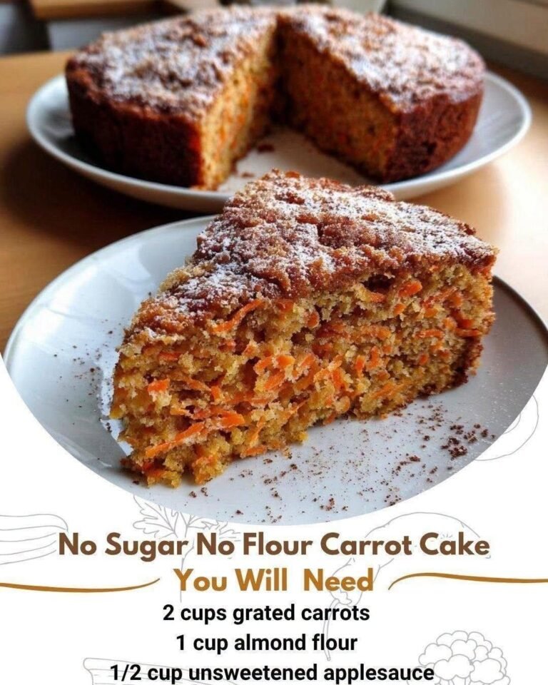 No-Sugar, No-Wheat-Flour Carrot Cake