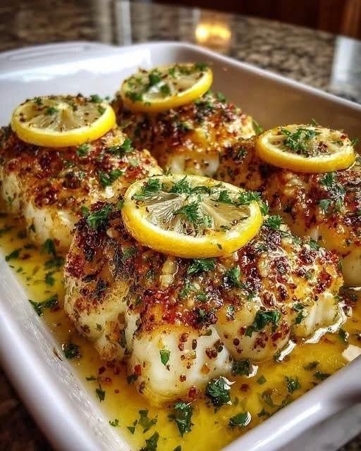 Garlic Butter Lemon Chicken