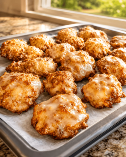 Glazed Apple Fritters