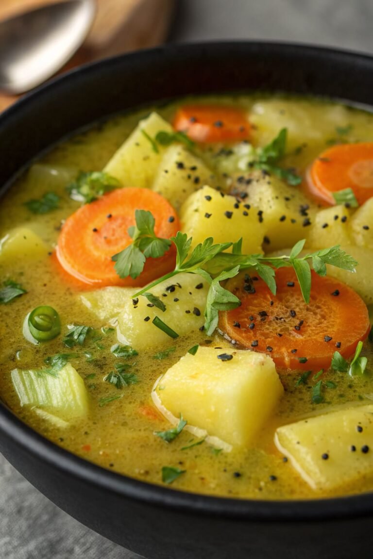 Anti-Inflammatory Golden Detox Soup