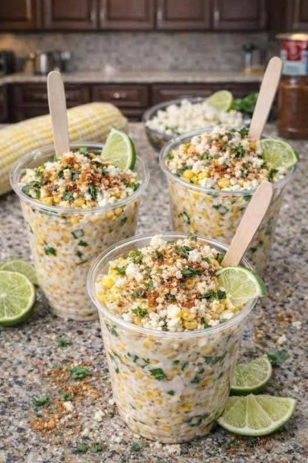 Mexican Street Corn Cups (Esquites) — Full Detailed Recipe