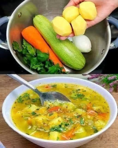 Healthy Homemade Vegetable Soup