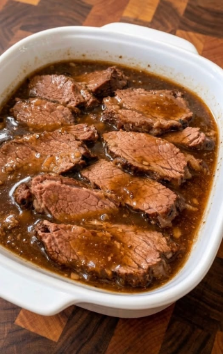 Slow Cooker Beef Pot Roast with Rich Gravy