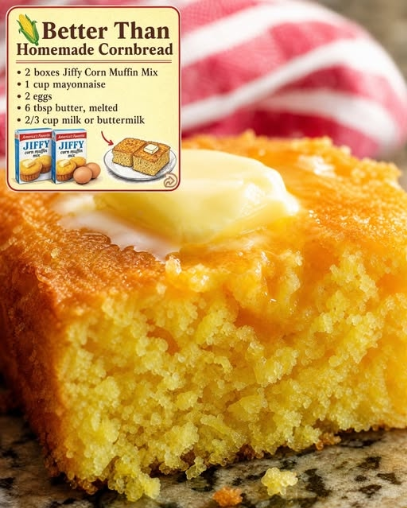 Better Than Homemade Cornbread