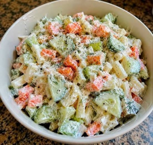 Creamy Garden Macaroni Salad