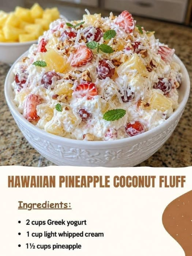 Hawaiian Pineapple Coconut Fluff